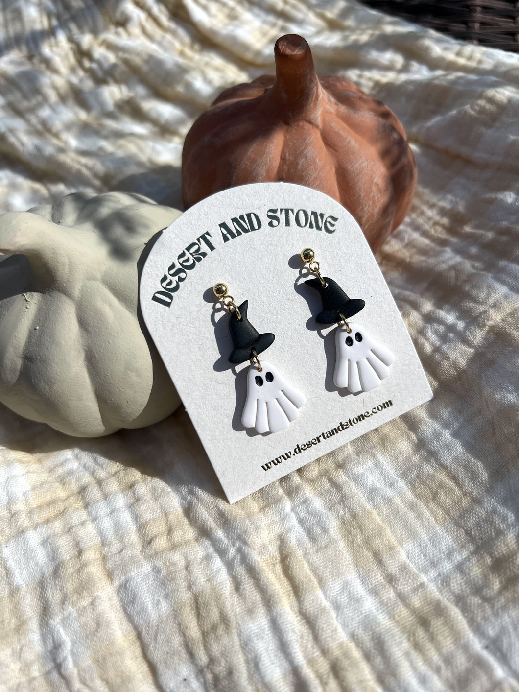 Ghostie Witch Hat- Dangle