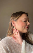 Load image into Gallery viewer, Opal Pebble Charm Earrings
