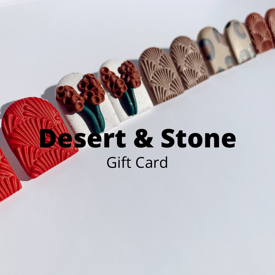 Desert and Stone Gift Card